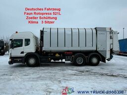 Scania P320 Faun Rotopress 521L Zoeller 1.1 Schüttung