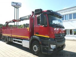 MERCEDES-BENZ Antos 1830 L Pritsche Heckkran Funk