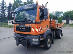 MAN TG-M 13.290 4x4 BL 2-Achs Allradkipper Kran Palf