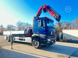 MERCEDES-BENZ Arocs 2548 6x4 ALLRAD KRAN 21m SEILWINDE