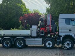 MAN TGS 37/510 8x4 FASSI 115tm KRAAN/ FYJIB/LIER/ T...