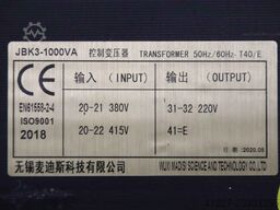 Wuxi Madis JBK3-1000VA