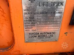 Toyota 4 FB 10 1000 kg elektrische heftruck