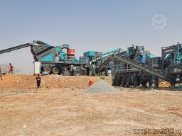 Constmach Mobile Crushing Plant Mobile Cone Crushing Plant 60-80 tph