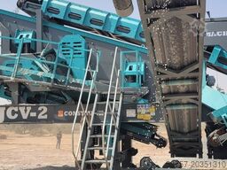 Constmach Mobile Crushing Plant Mobile Cone Crushing Plant 60-80 tph