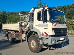 MERCEDES-BENZ Axor 1833 / 4X4 ALLRAD / 16m Atlas Kran