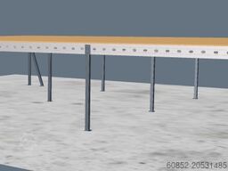 10x15m Lagerbühne , Belastung : 500kg/qm Unterkante: 2,5m ,ca. 150qm Systembühne