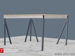 5x5m Lagerbühne , Belastung : 500kg/qm Unterkante: 3m ,ca. 25qm , Systembühne