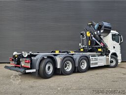 MAN TGS 35.470 8x4 / HMF 2243 Z KRAAN + HAAKARM