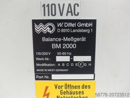 Dittel BM 2000 Balance - Meßgerät SN:239-5217