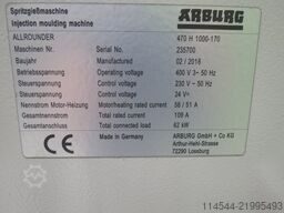 ARBURG A 470 H (S&P 3796)