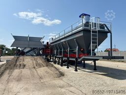 Polygonmach PAC 45m3/hour mobile concrete plant