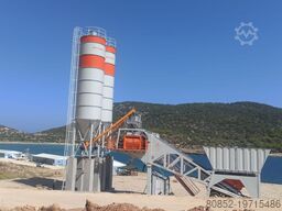 Polygonmach PMC100 90m3 mobile batching plant- self serecti...