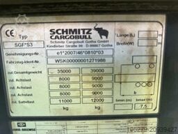 SCHMITZ CARGOBULL SKI 24 SL 06 / 7,2 Stahlkippmulde