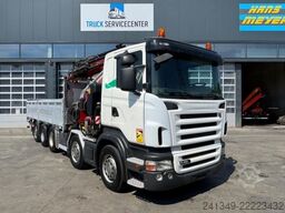 SCANIA R420 10x4 Fassi 800 6+6 Flyjib & Troil