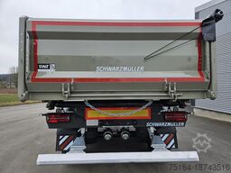 Schwarzmüller Tandem-Kippanhänger bündig, Plane