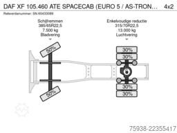 DAF XF 105.460 ATE SPACECAB (EURO 5 / AS-TRONIC GEA...