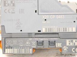 B&R X20 CP 0483  X20 BB 52