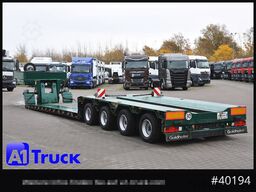 GOLDHOFER STZ-VL4, 4 achs TeleTieflader, Tiefbett,