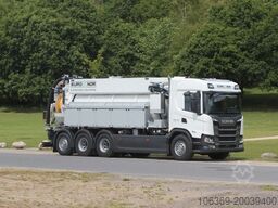 SCANIA G460 B8x4*4NBMN Bucher FlexLine CM140