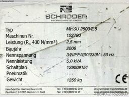 SCHROEDER MHSU 2500/2.5