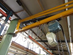 Demag KBK Kran Drehkran Hallenkran 5m Demag KBK2 1000Kg + Demag PK Kettenzug