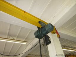 Abus VS Kran Drehkran Hallenkran L4m 1to Demag Kettenzug NL 1000Kg H3,5m