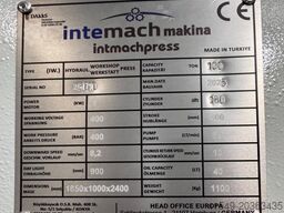 INTEMACH IW. 100 Ton