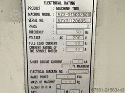 Mori Seiki NZX-S1500/500 ( 3454)