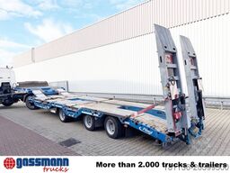 Fliegl SDS 420 T, Nachlauflenkachse, Verbr. auf 3m, hydr.