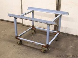Edelstahl 1200/845/H800 mm