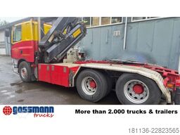 DAF DAF 85/380 CF 6x2 HMF Kran 2823 K5 Funk Seilwinde