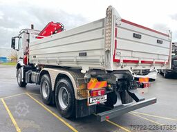 Mercedes-Benz Arocs 3348 6x4 BB Dreiseitenkipper FASSI F195A