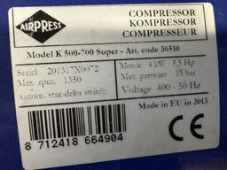 Airpress K 500 - 700 Super