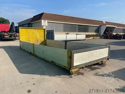  CONTAINER SCARRABILE USATO A PIANALE CON SPONDE