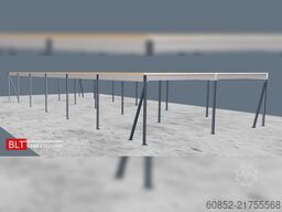 10x25m Lagerbühne , Belastung : 500kg/qm Unterkante: 3,0m , ca. 250qm Systembühne