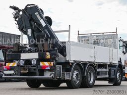 SCANIA P 400 Pritsche Kran HIAB Funk Lift-/Lenkachse