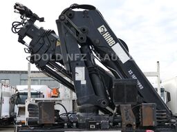 SCANIA P 400 Pritsche Kran HIAB Funk Lift-/Lenkachse