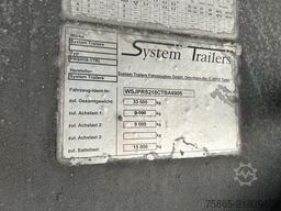 System Trailers PRSH18-1TRI / Roof Damage - Dach Schade / Box /...