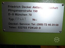 DECKEL FP 4 AT