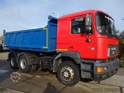 MAN 26.414 KIPPER 6X4 STEELSPRINGS MANUAL FEULPOMP