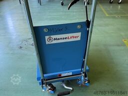 Hansel Lifta Scherenhubtisch mit manuellem Hubantrieb