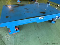 Hansel Lifta Scherenhubtisch mit manuellem Hubantrieb