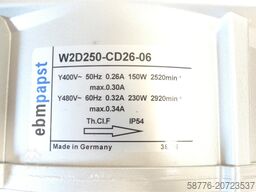 ebm-papst W2D250-CD26-06 Lüfter