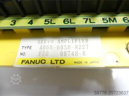 Fanuc A06B-6058-H227 Servo Amplifier / Servoverstärker A350-1003-T276 / 04