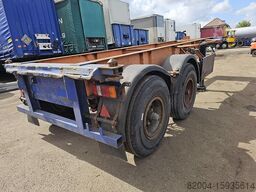 koehler Elmshorn 20 ft container chassis  steel suspension bpw drum