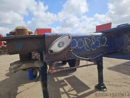 koehler Elmshorn 20 ft container chassis  steel suspension bpw drum