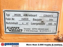 Küpper-Weisser IMSSN E2940HFA Feuchtsalzstreuer, 4m³, 1950l
