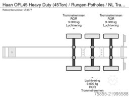 Haan OPL45 Heavy Duty (45Ton) / Rungen-Potholes / NL...