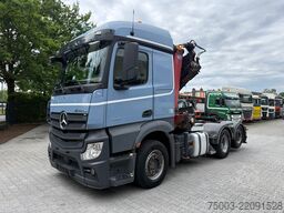 Mercedes-Benz Actros 2548 LS 6X2 Kran HMF 3220 bis 16 Meter